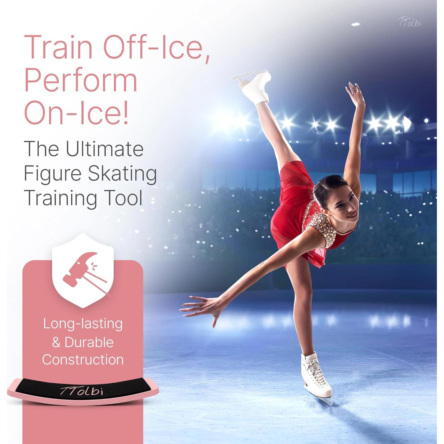 Tablero de Giro TTolbi Rosa - Entrenador de Danza y Patinaje