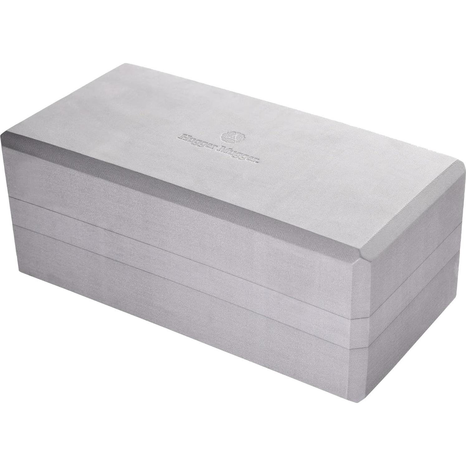 Bloque de Yoga Hugger Mugger Grande 12.7x15.24 cm Gris