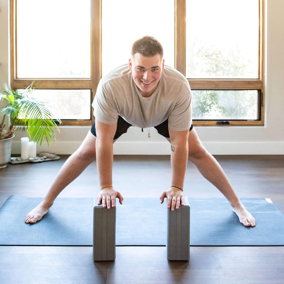 Bloque de Yoga Hugger Mugger Grande 12.7x15.24 cm Gris