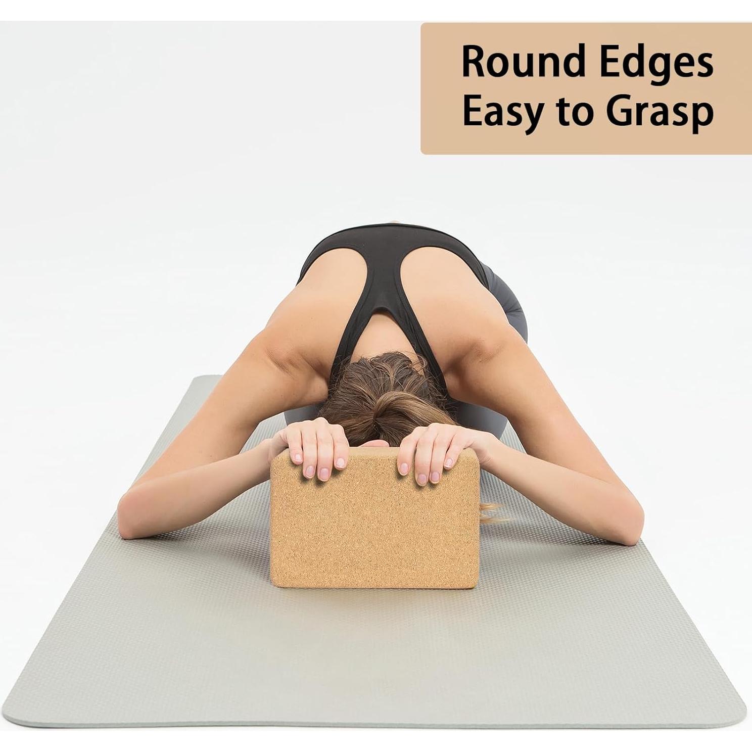 Bloque de Yoga de Corcho Hatha 22.86x15.24x7.62cm Ecológico