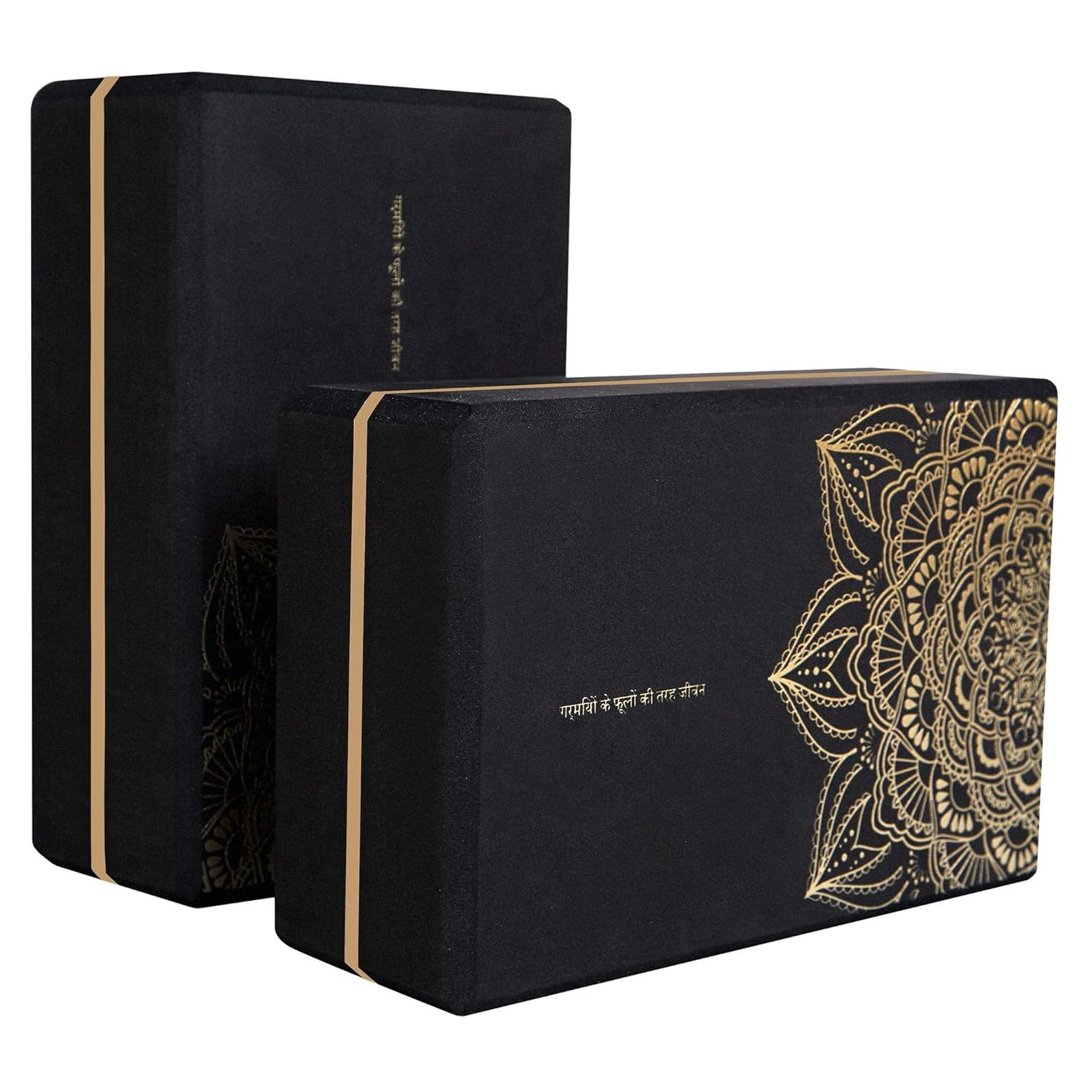 Bloques de Yoga Nuveti de Espuma EVA - 2 Piezas Antideslizantes