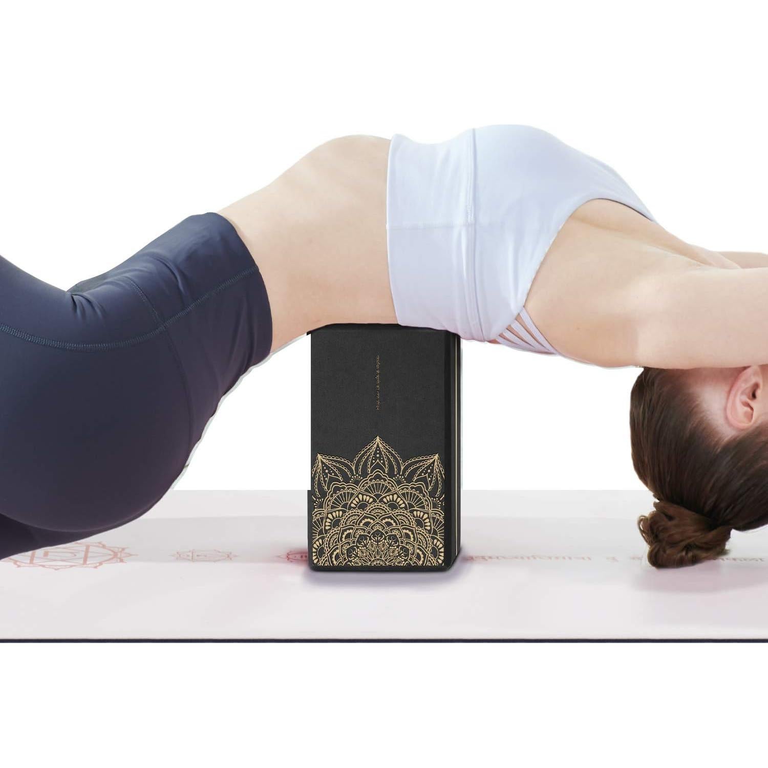 Bloques de Yoga Nuveti de Espuma EVA - 2 Piezas Antideslizantes