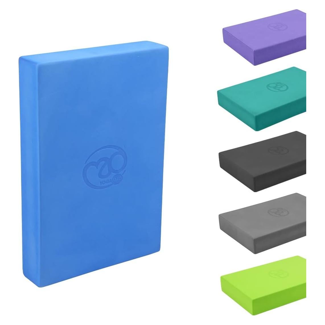 Bloque de Yoga Azul Yoga-Mad Kfm212r EVA Antideslizante