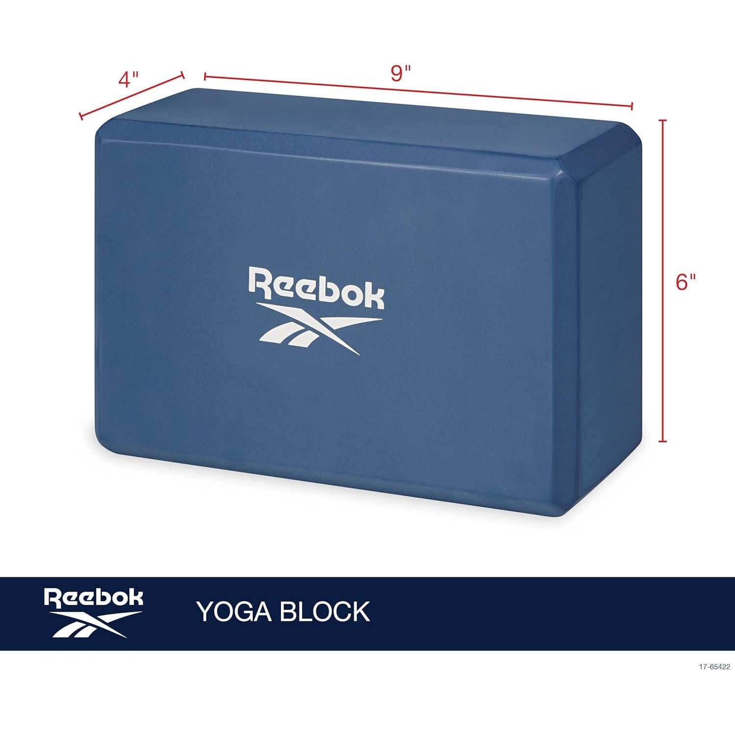 Bloque de Yoga Reebok Cereza 10.16x15.24x22.86 cm Antideslizante