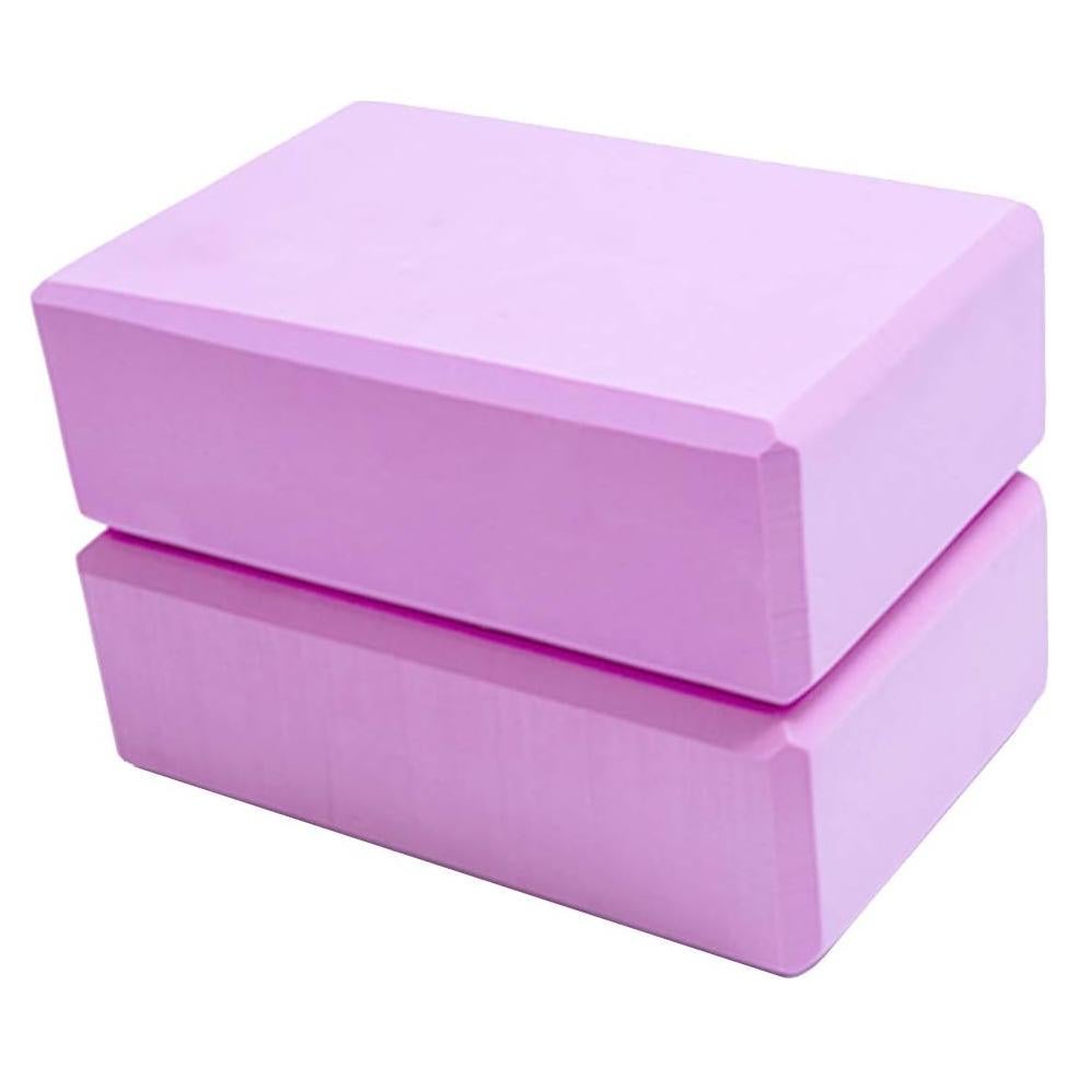 Juego de 2 Bloques de Yoga Dofover EVA Antideslizantes 22.86x15.24x7.62cm