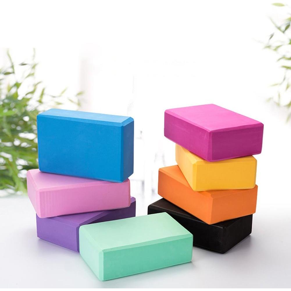 Juego de 2 Bloques de Yoga Dofover EVA Antideslizantes 22.86x15.24x7.62cm