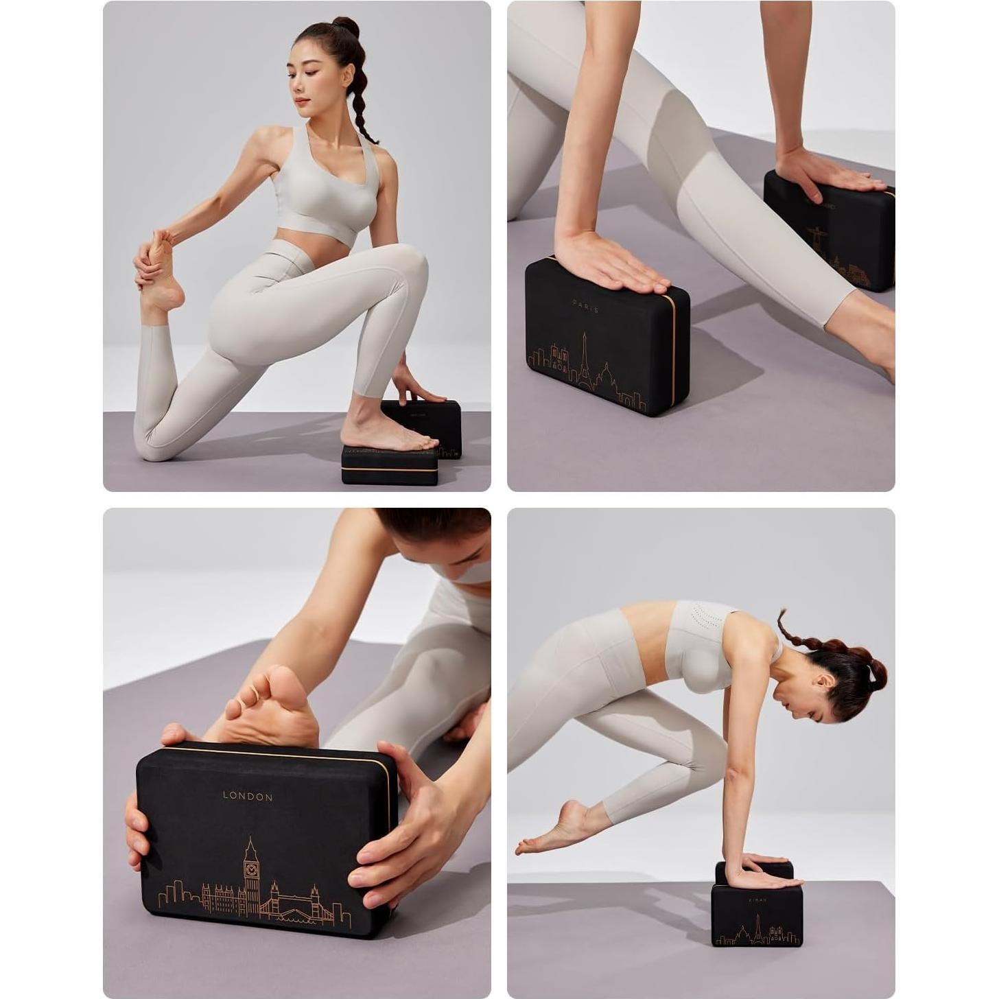 Bloques de Yoga YOTTOY 23x15x8 cm - 2 Piezas EVA Ecológico