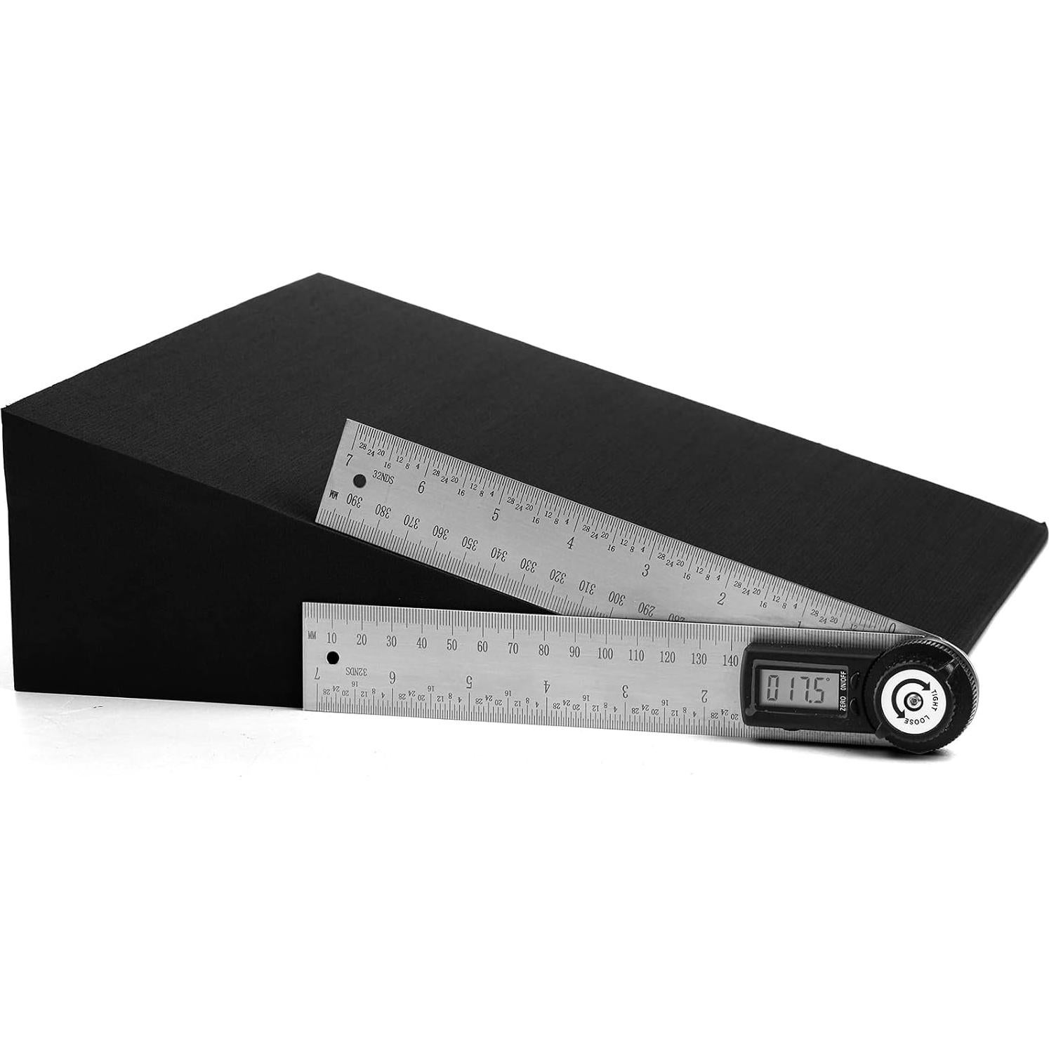 Cuñas de Espuma para Yoga DEAYOU 2 Piezas 33 cm EVA Negro