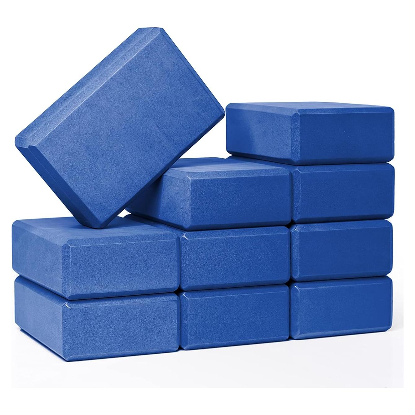 Bloques de Yoga Hello Fit 10 Piezas Espuma EVA 7.62 cm