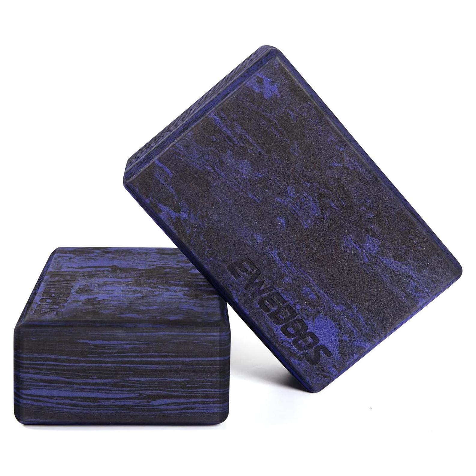 Bloques de Yoga Ewedoos 2 Piezas Antideslizantes Ecológicos