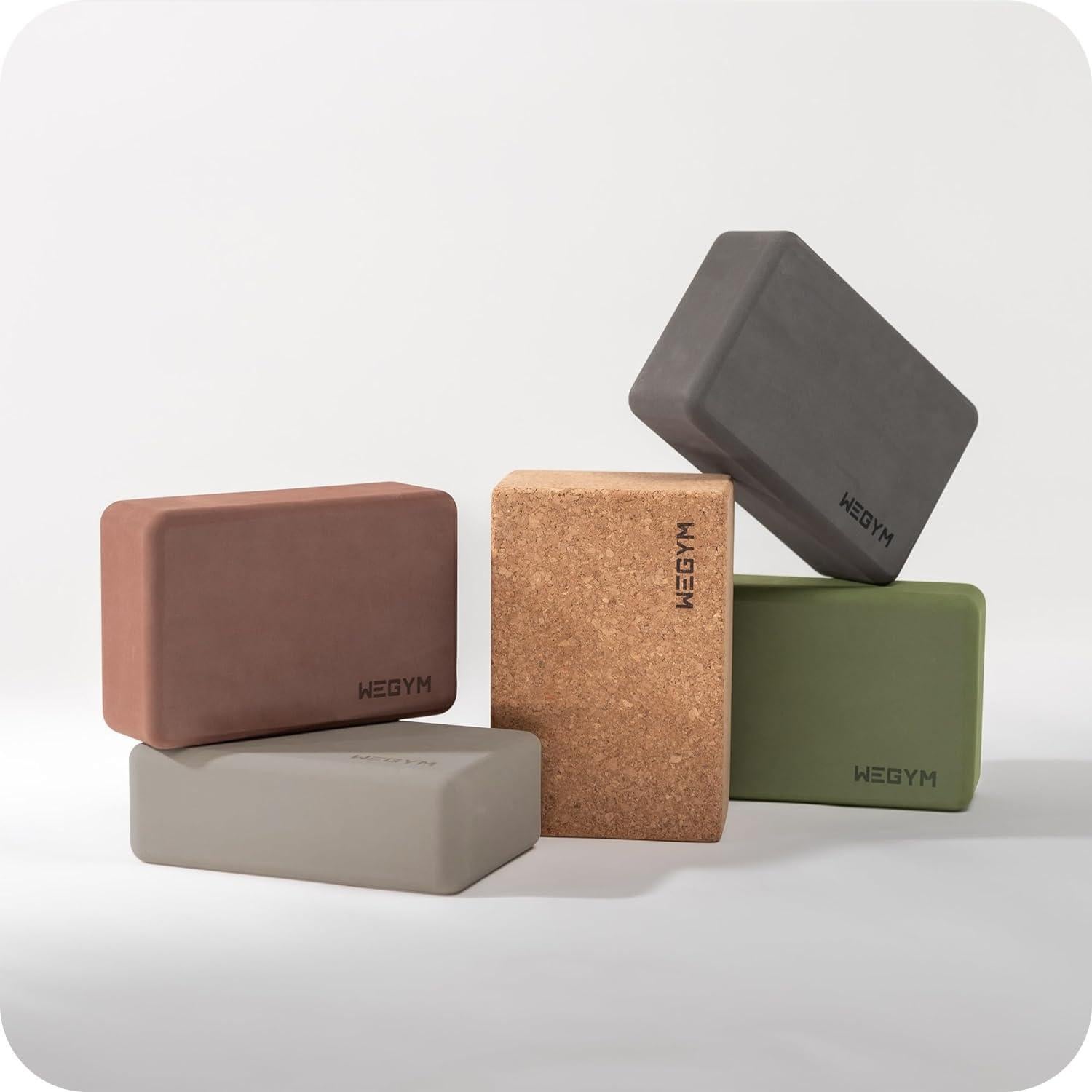 Bloques de Yoga WeGym EVA Antideslizantes 1.13 kg Arenisca