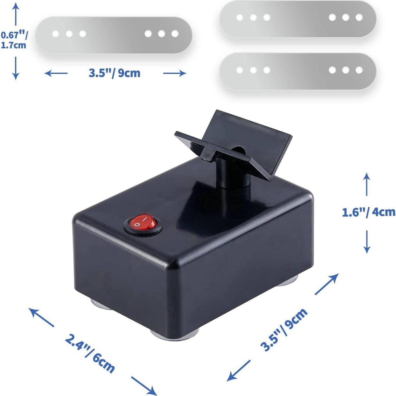 Mezcladora de Pintura para Uñas HUBEST 3200 RPM Negro