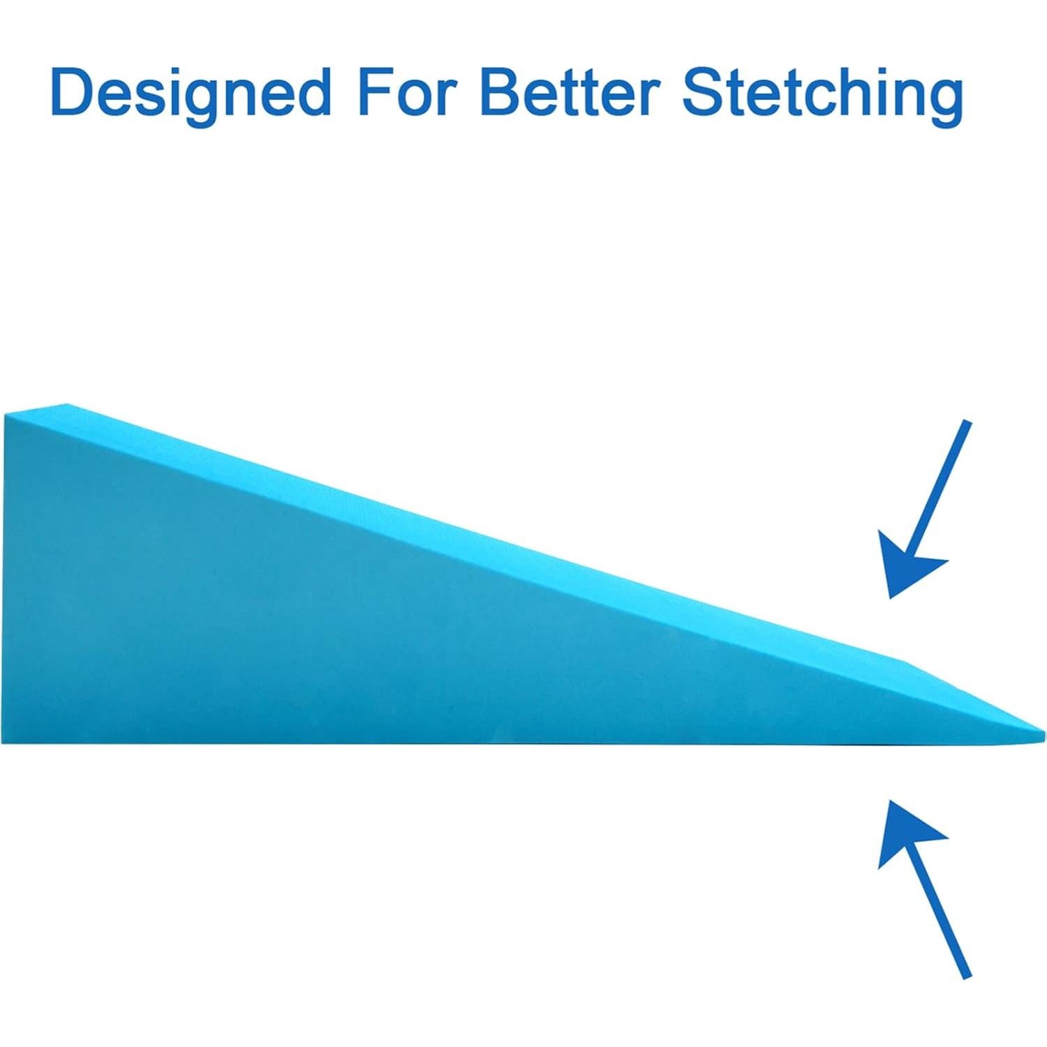 Cuñas de Espuma para Yoga DEAYOU 2 Piezas 33 cm Azul