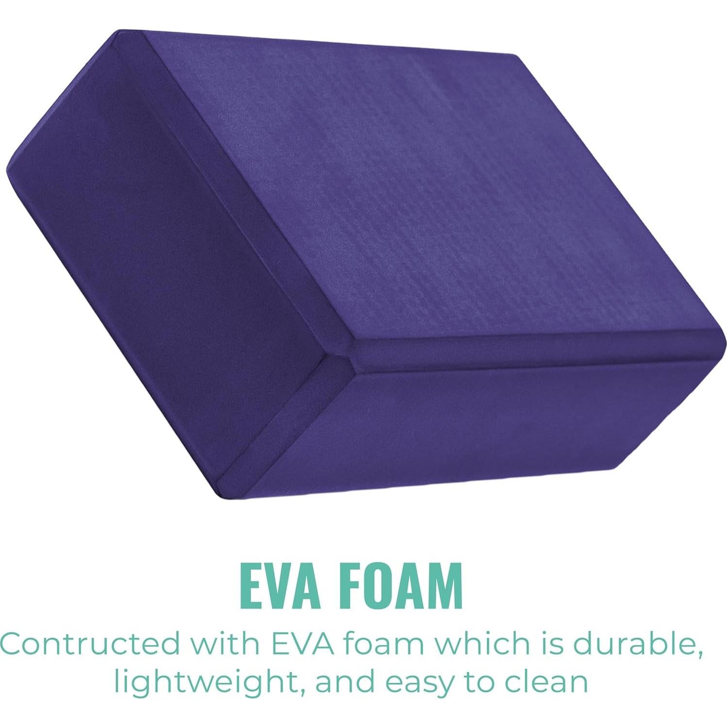 Bloques de Yoga EVA Upward Fit - Paquete de 10 - 7.62 cm