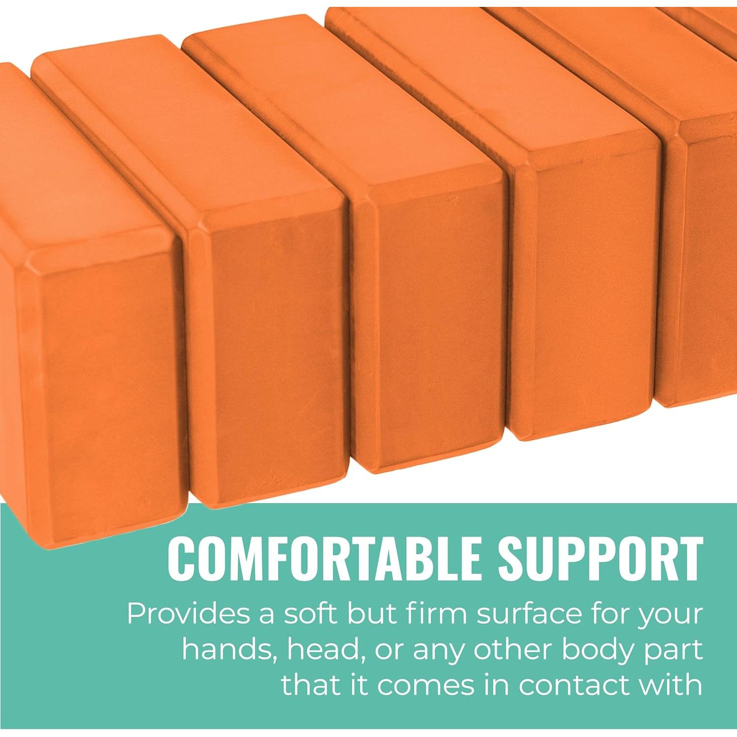 Bloques de Yoga EVA Upward Fit - Paquete de 10 - 7.62 cm