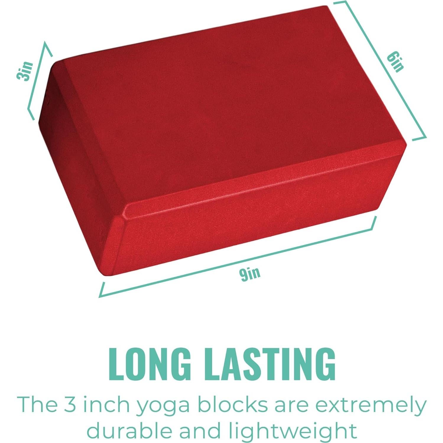 Bloques de Yoga EVA Upward Fit - Paquete de 10 - 7.62 cm