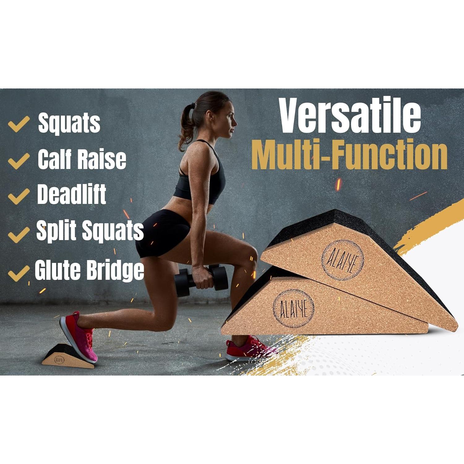 Bloques de Cuclillas ALAIYE - Antideslizantes, 635 kg, 2 Unidades