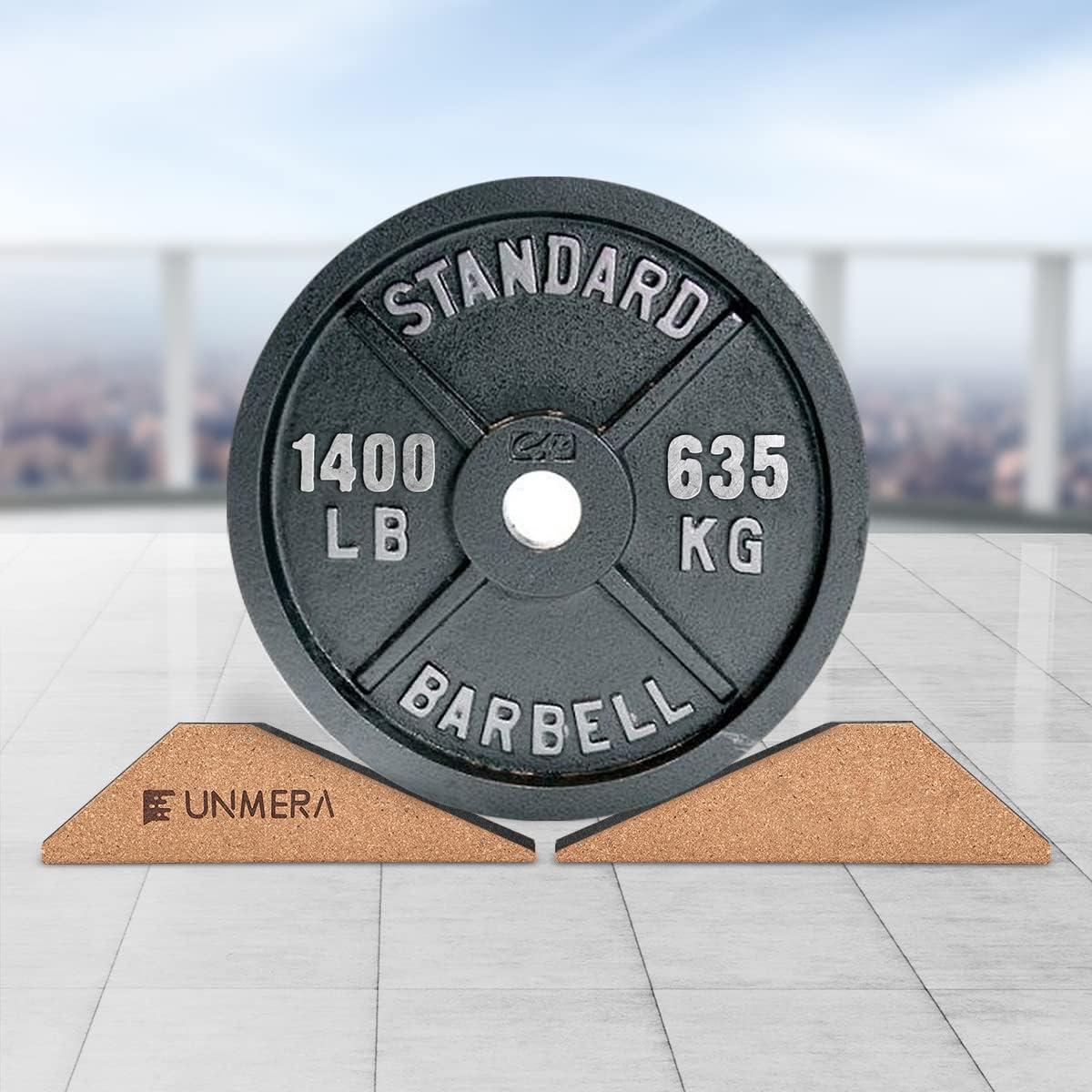 Bloque de Cuña Antideslizante UNMERA para Sentadillas 2PCS