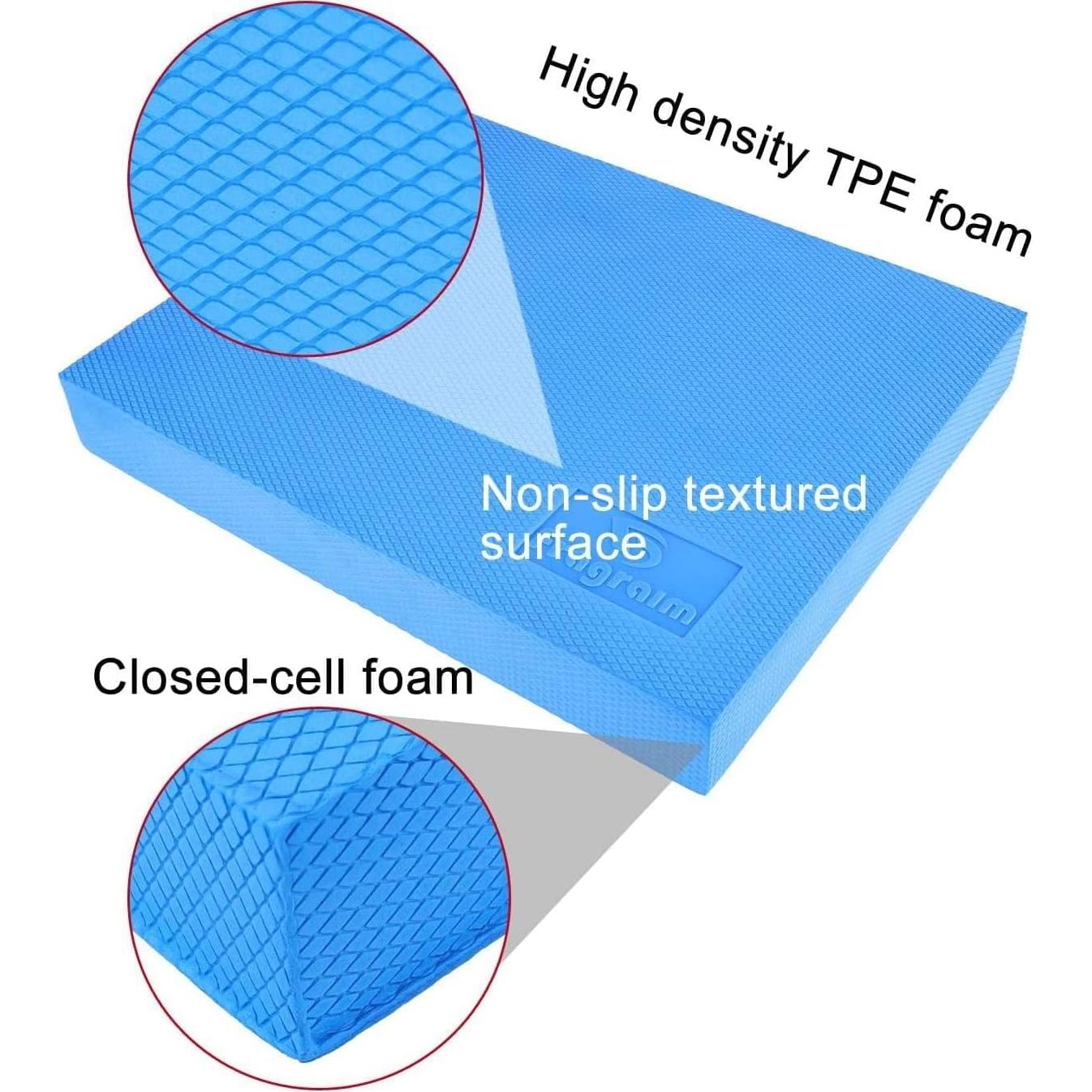 Almohadilla de Equilibrio Fragraim Azul 40x33x5 cm Antideslizante