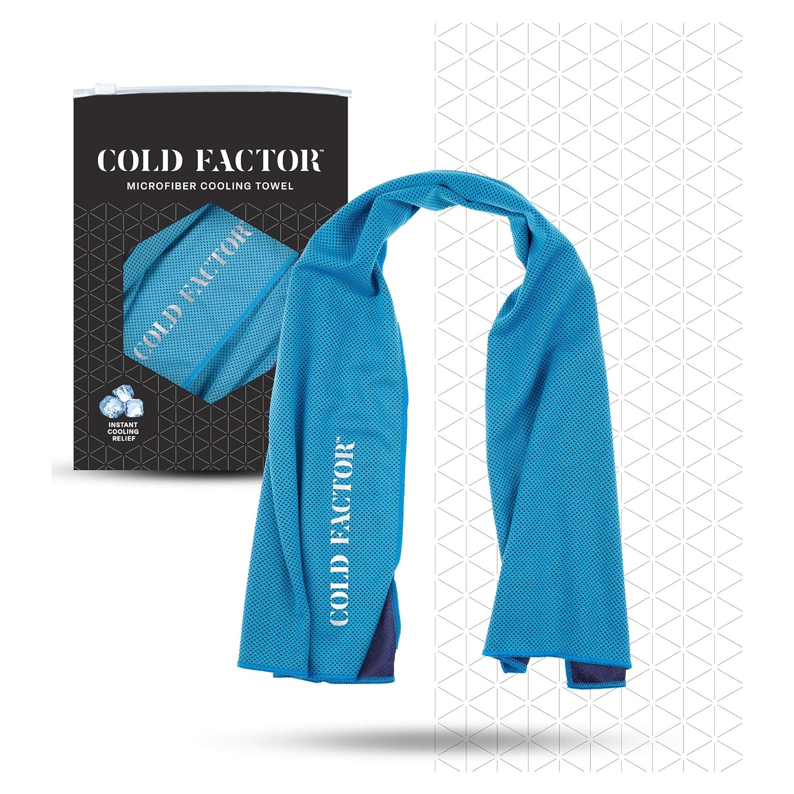 Toalla de Enfriamiento COLD FACTOR Azul 76.2x38.1cm UPF 50+