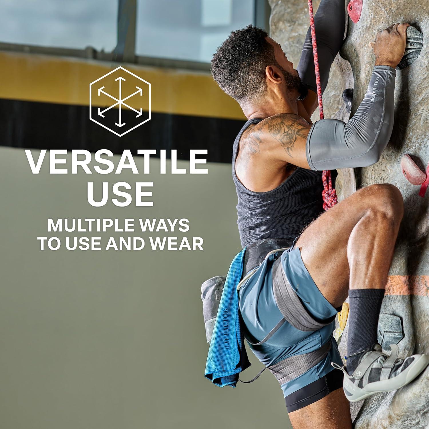 Toalla de Enfriamiento COLD FACTOR Azul 76.2x38.1cm UPF 50+