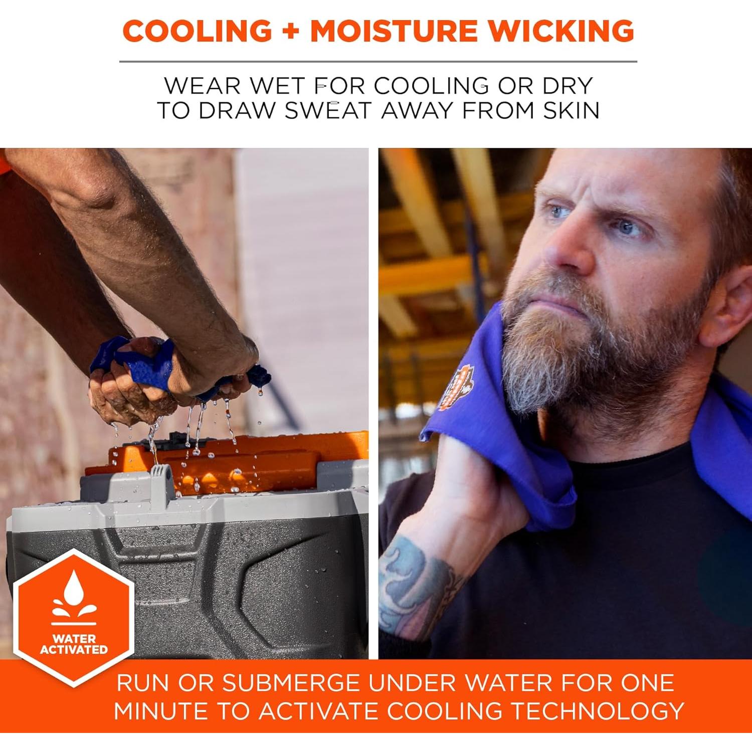 Toalla Enfriadora FR Ergodyne Chill-Its 6606FR 71.8x24.1cm