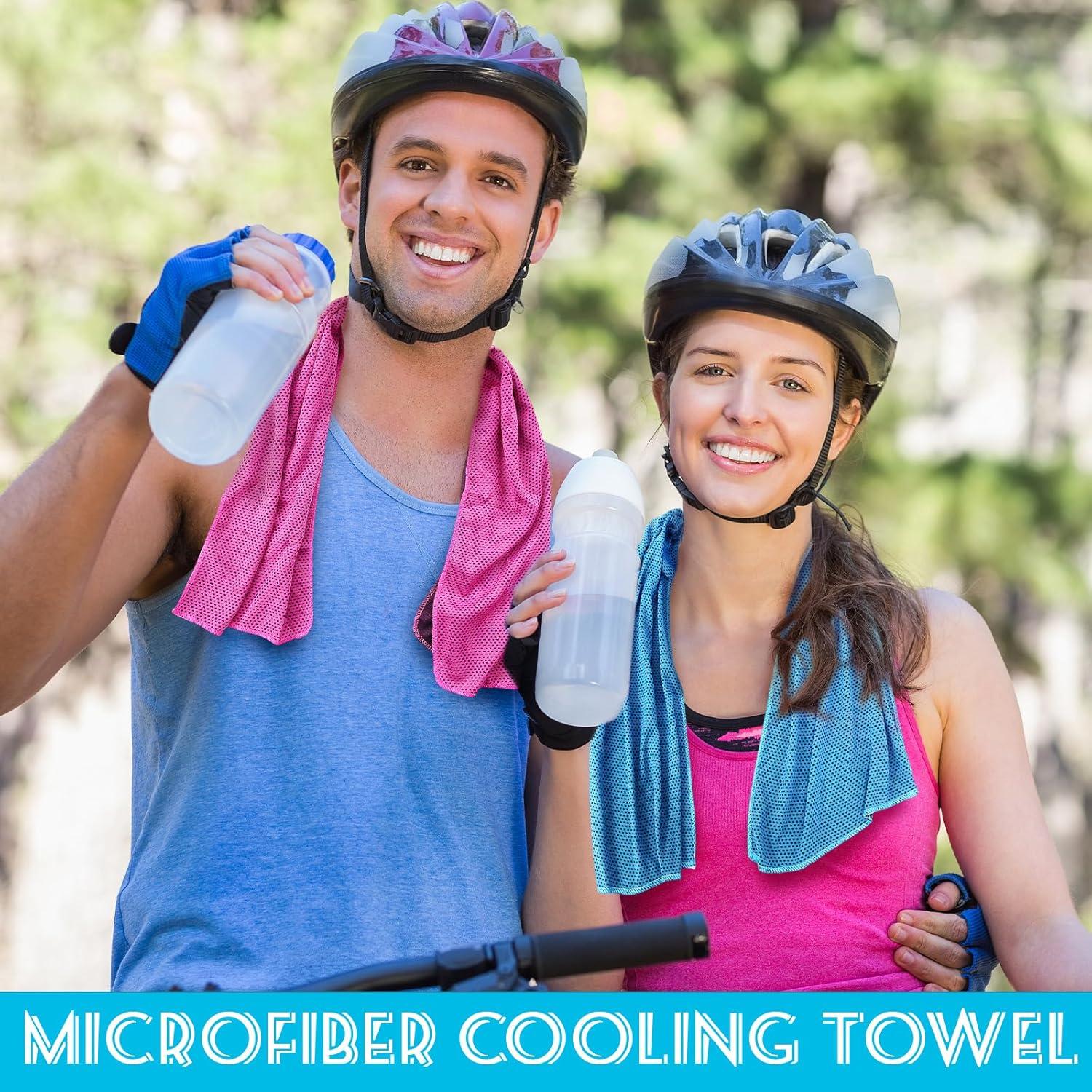 30 Toallas Enfriadoras Multicolor Xanllaxa 30x80cm para Deportes