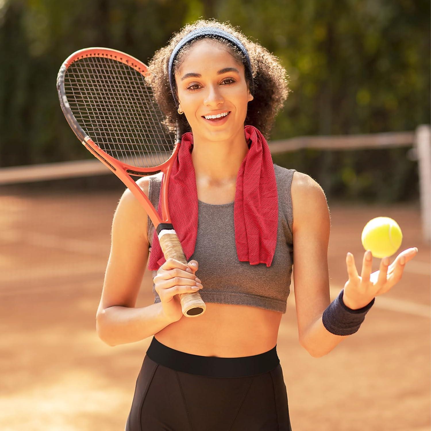 30 Toallas Enfriadoras Multicolor Xanllaxa 30x80cm para Deportes