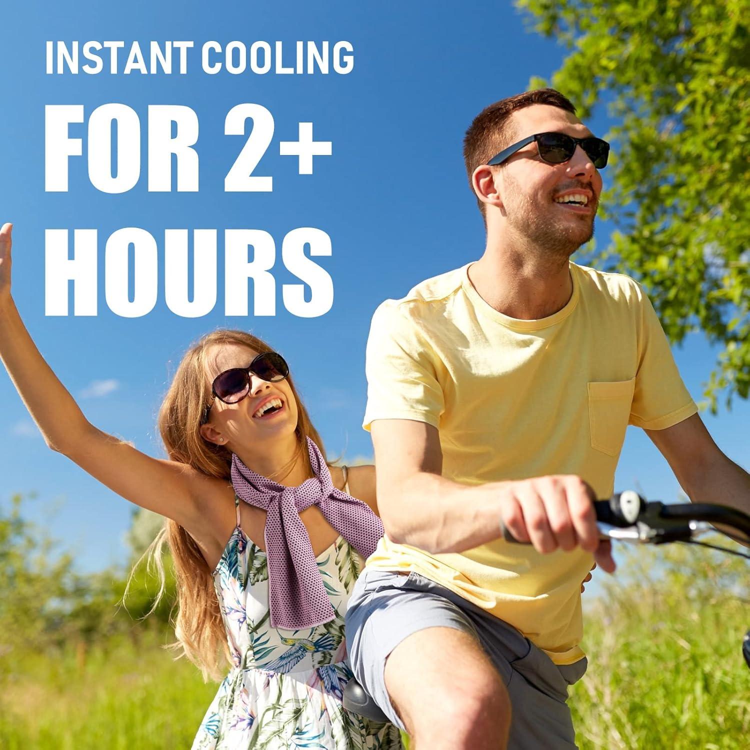 Toallas Enfriadoras BBTO 100 Piezas Microfibra Multicolor