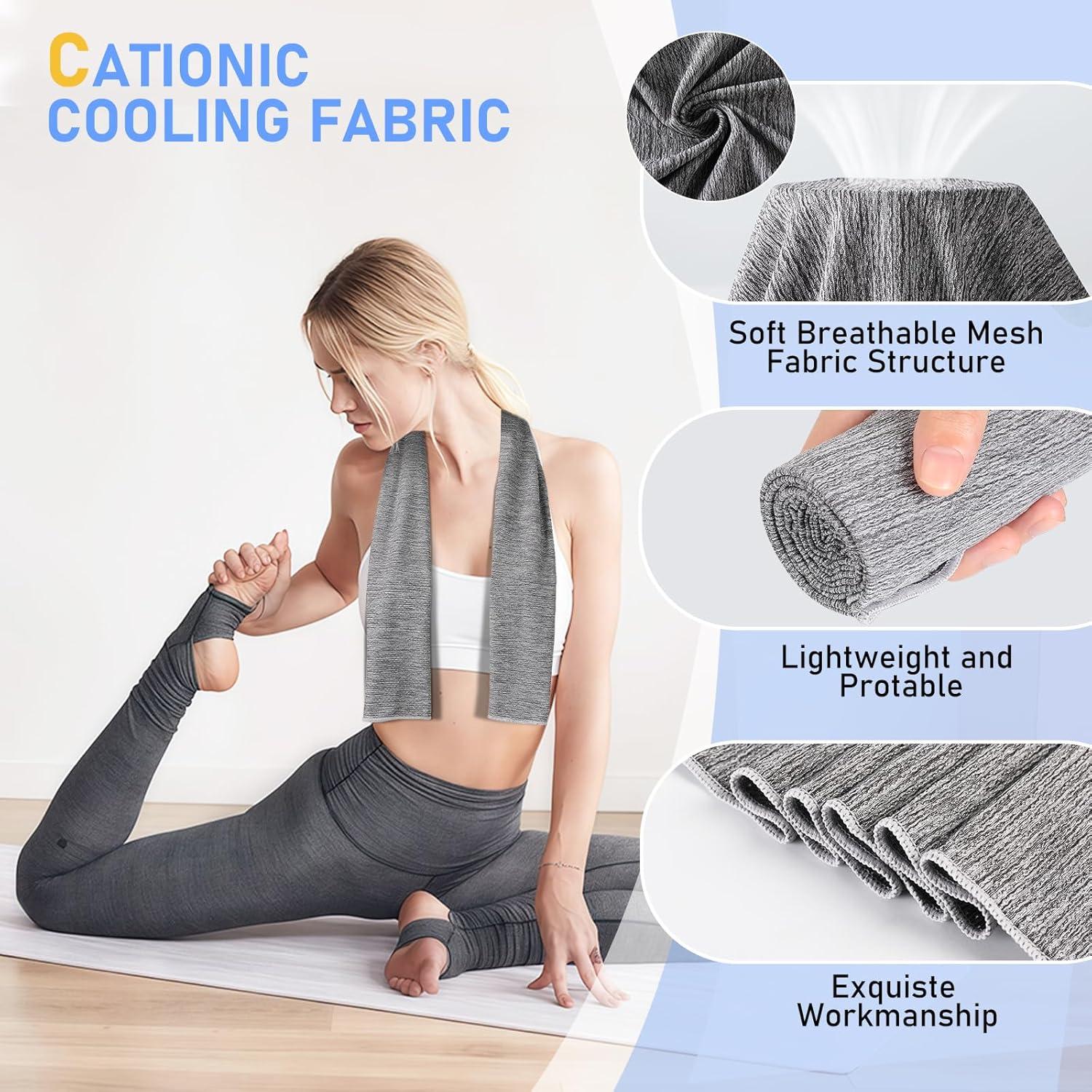 Toallas de Enfriamiento Pleneal - Paquete de 6 Toallas 101.6x30.5cm