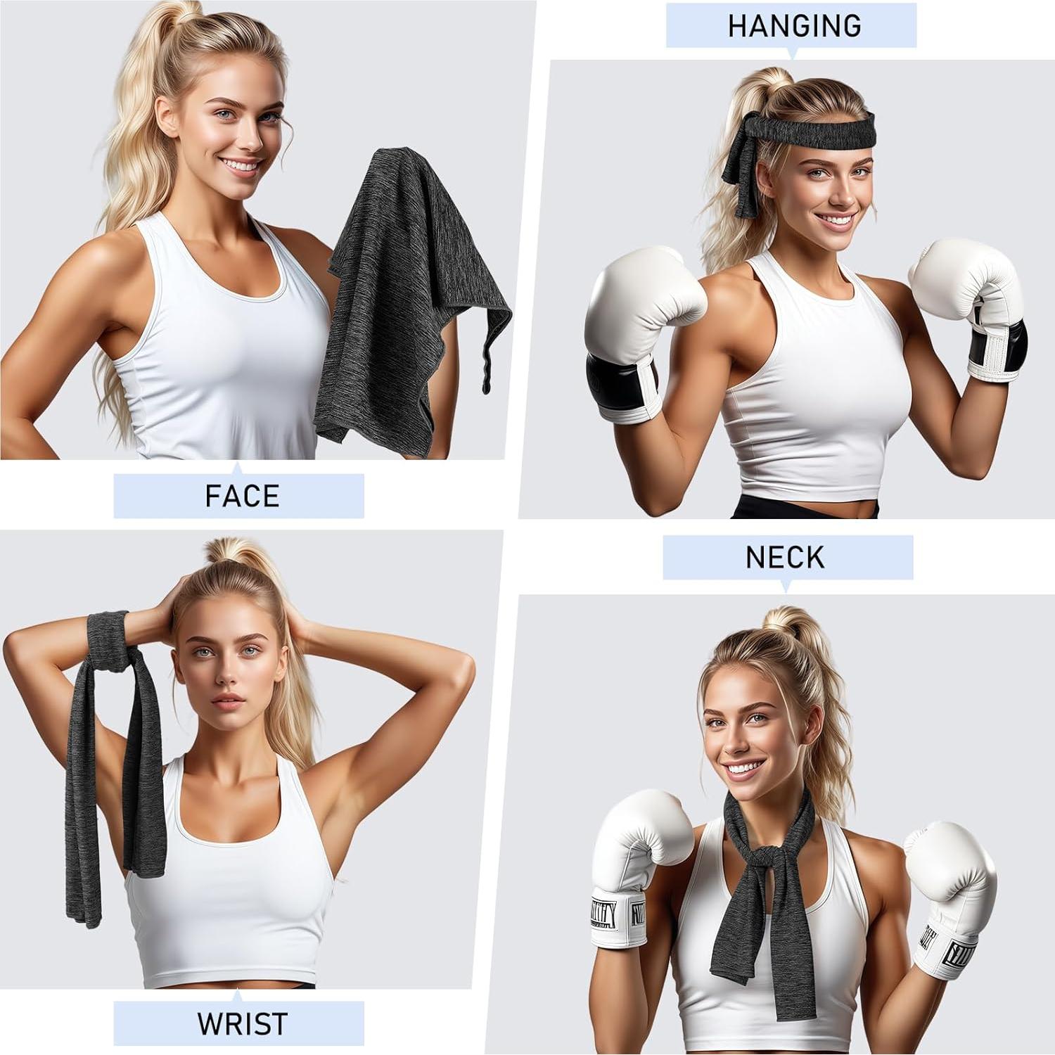 Toallas de Enfriamiento Pleneal - Paquete de 6 Toallas 101.6x30.5cm