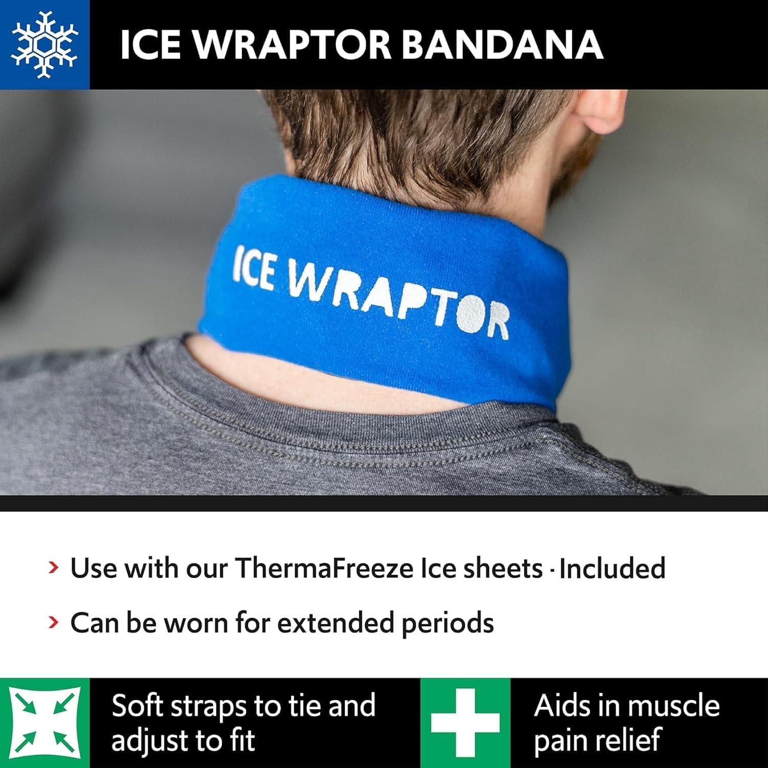 Bandana Ice Wraptor Heat Wave + 4 Inserts Reutilizables