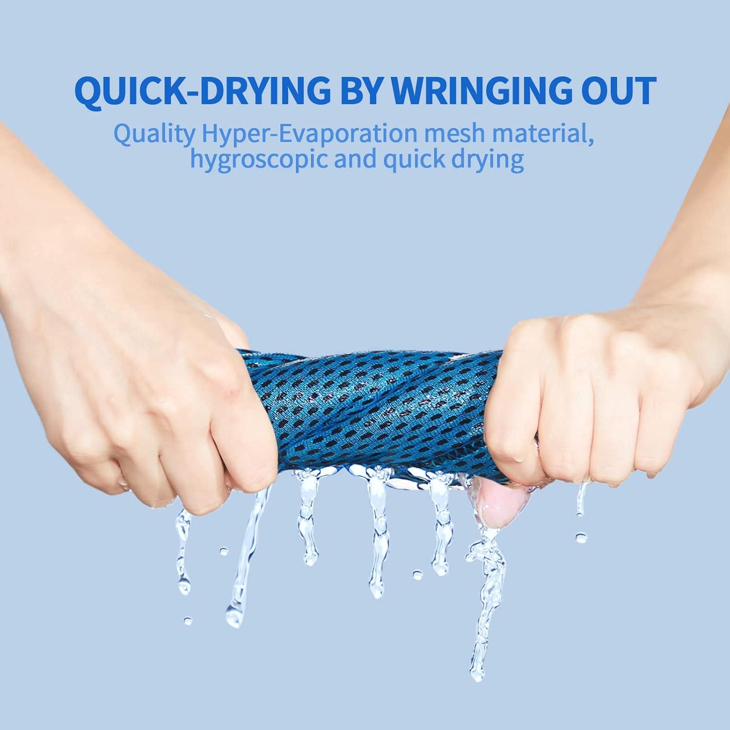 Toalla de Enfriamiento Honoson 70 Unidades Microfibra 80x30cm