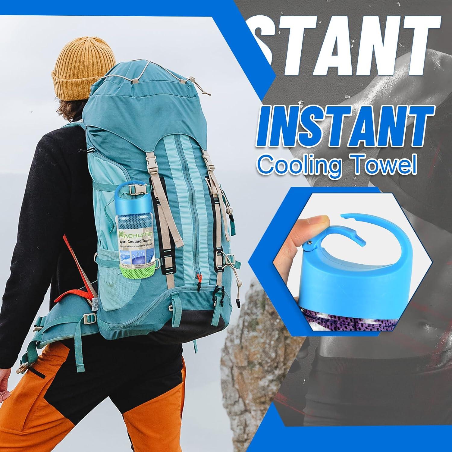 Toallas Enfriadoras NACHLYNN 4 Piezas 101.6x30.5cm