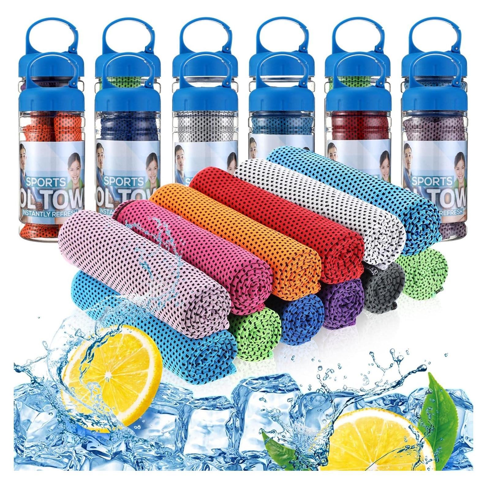 Paquete de 12 toallas de enfriamiento Hosuly 81x30 cm