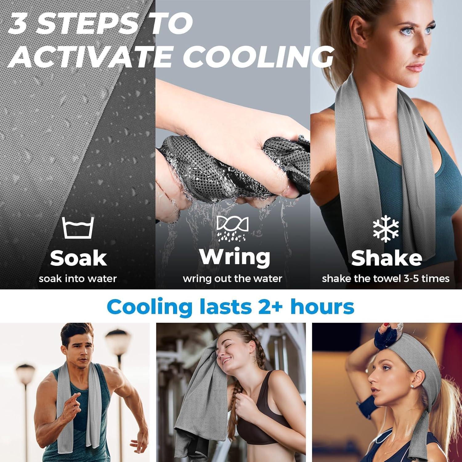 Toallas Enfriadoras Genérico 101.6x30.5cm para Deportes