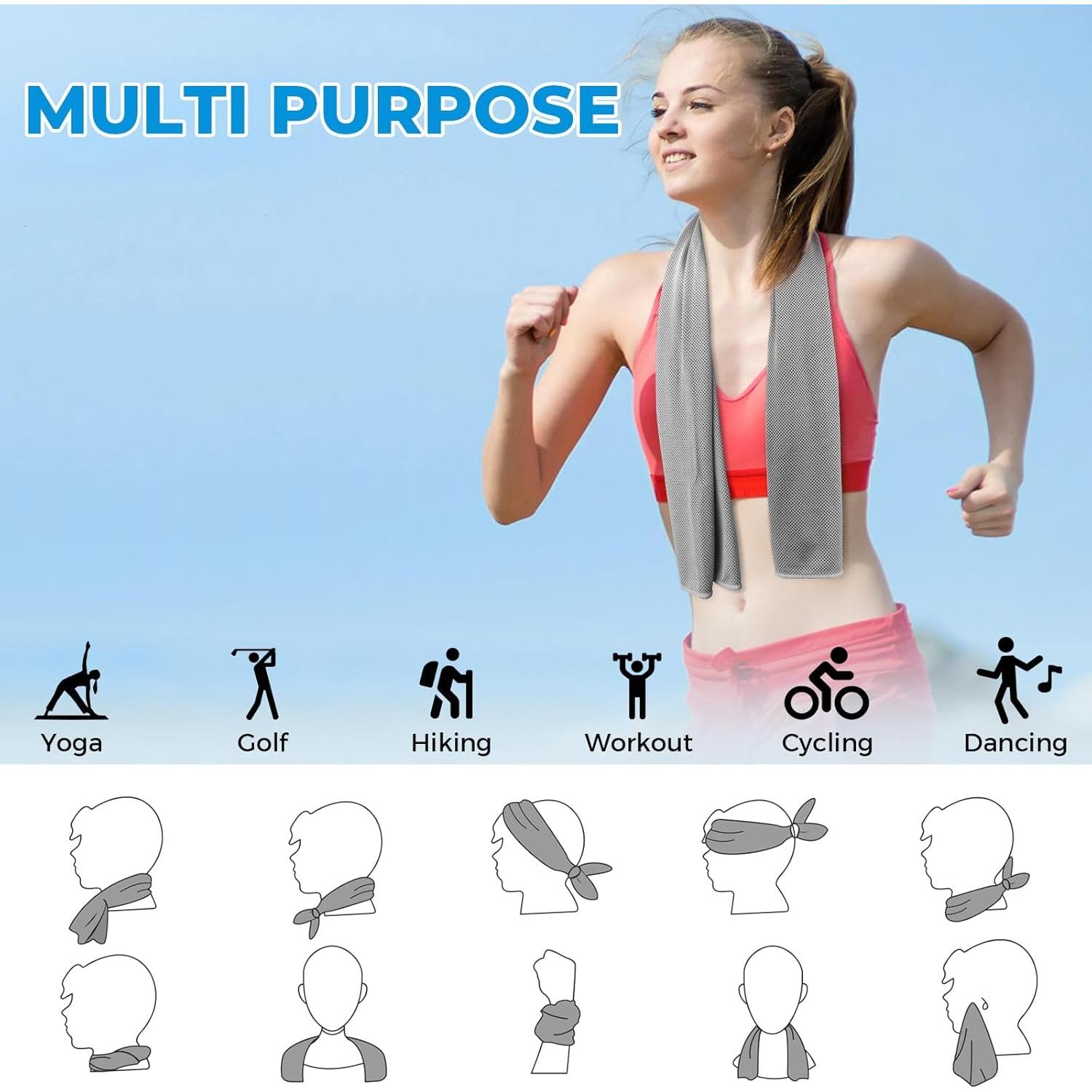 Toallas Enfriadoras Genérico 101.6x30.5cm para Deportes