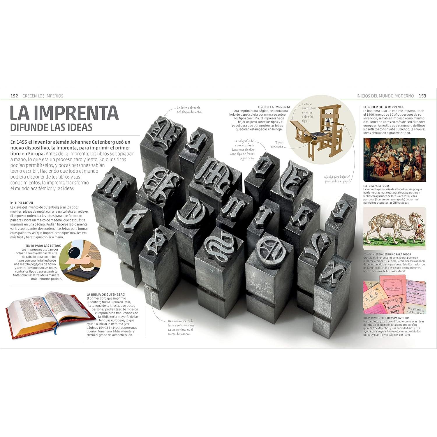 Secretos de la historia (Explanatorium of History) (DK Explanatorium) (Spanish Edition)