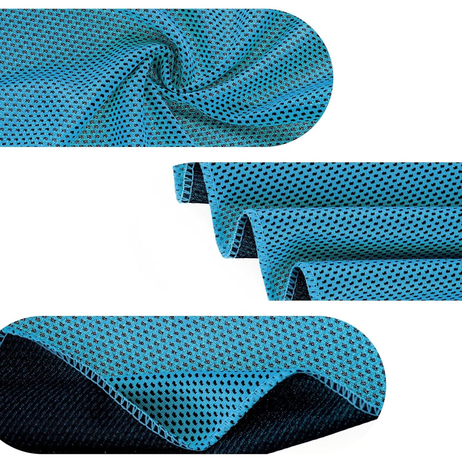 Toallas Enfriadoras Multiusos Pistha 101.6x30.5 cm Azul