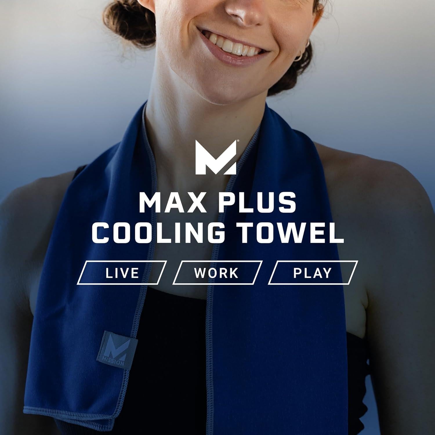 Toalla Enfriadora MANTENIMIENTO Max Plus - Microfibra UPF 50