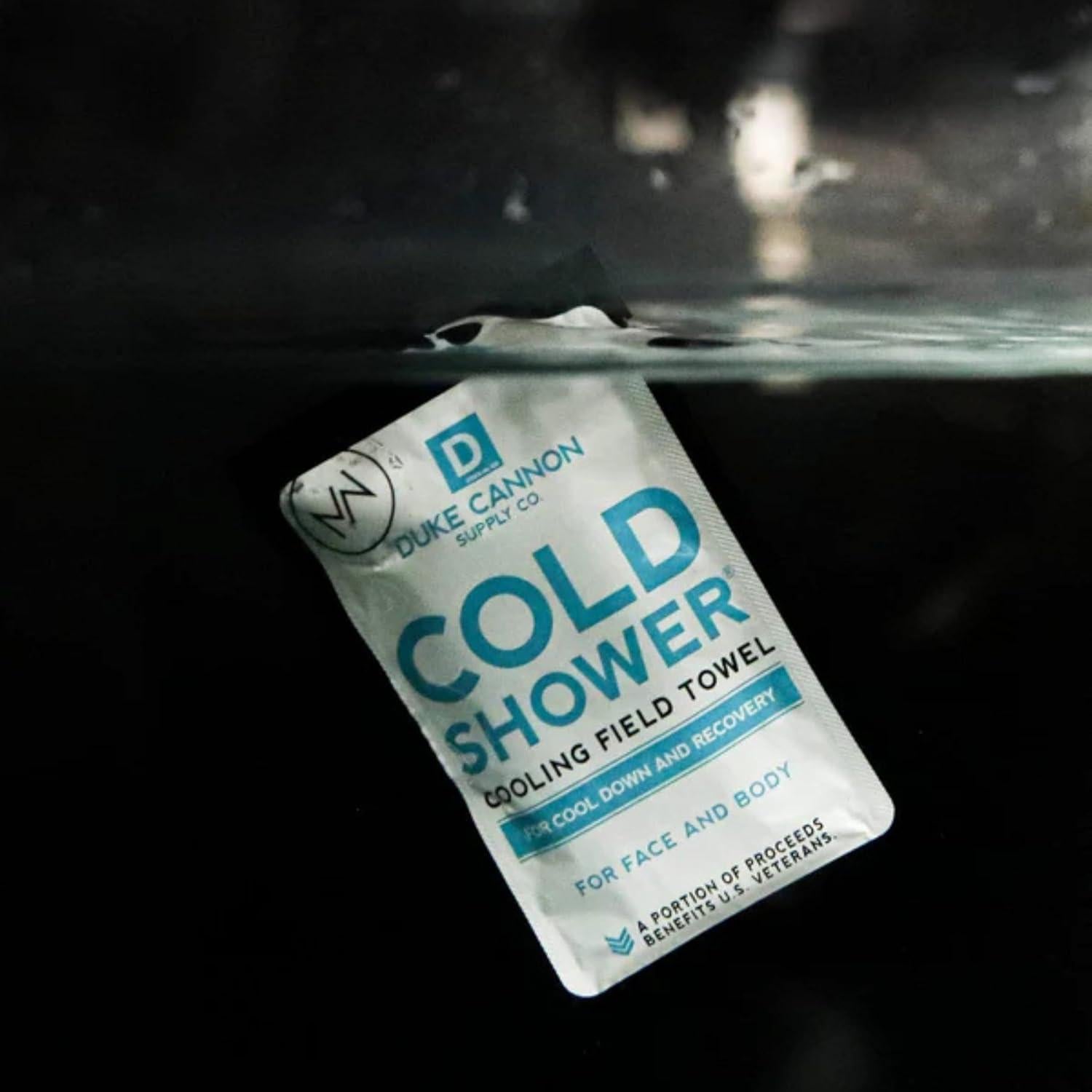 Toallitas Frías de Ducha Duke Cannon - 15 Toallitas Mentoladas