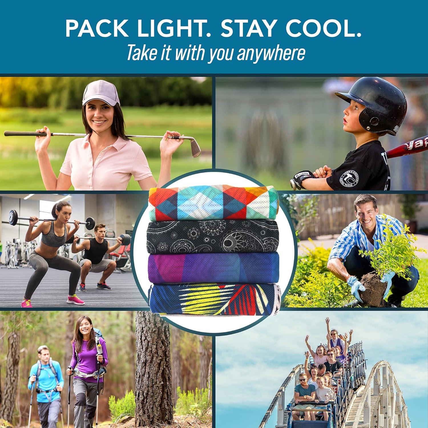 Toalla Enfriadora Youphoria Outdoors Microfibra 101.6x30.48cm