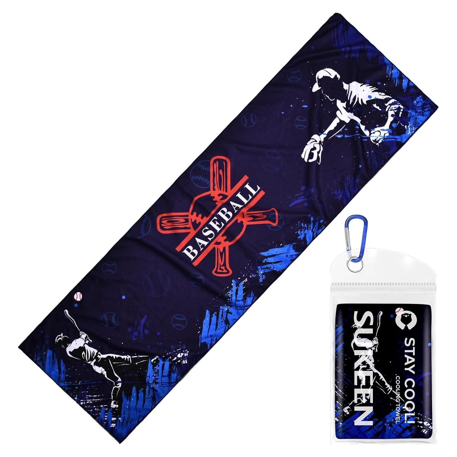 Toalla Enfriadora Sukeen 101.6x30.5 cm Azul Oscuro Deportiva