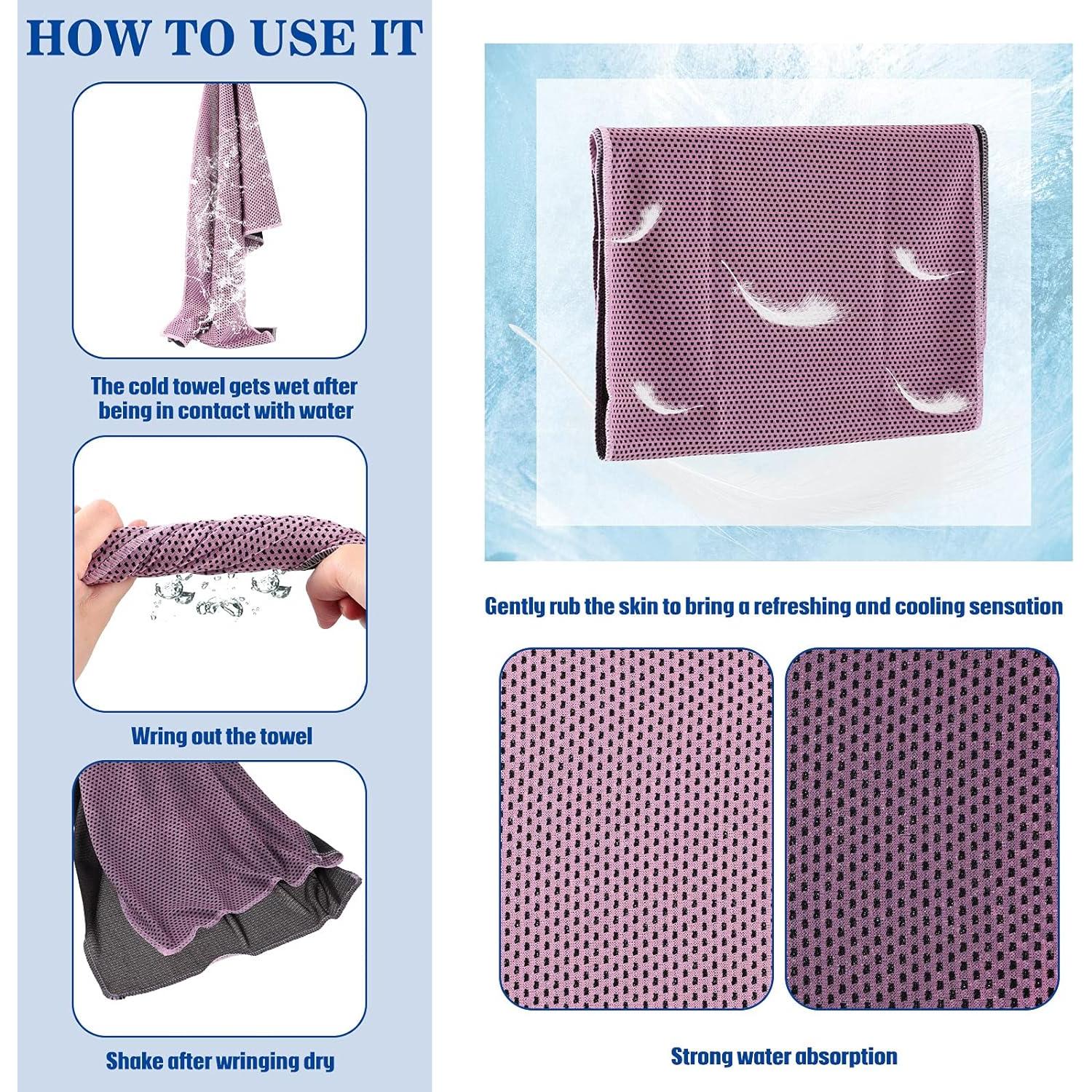 Toalla de Enfriamiento BBTO Microfibra 81.3x30.5 cm Multiusos