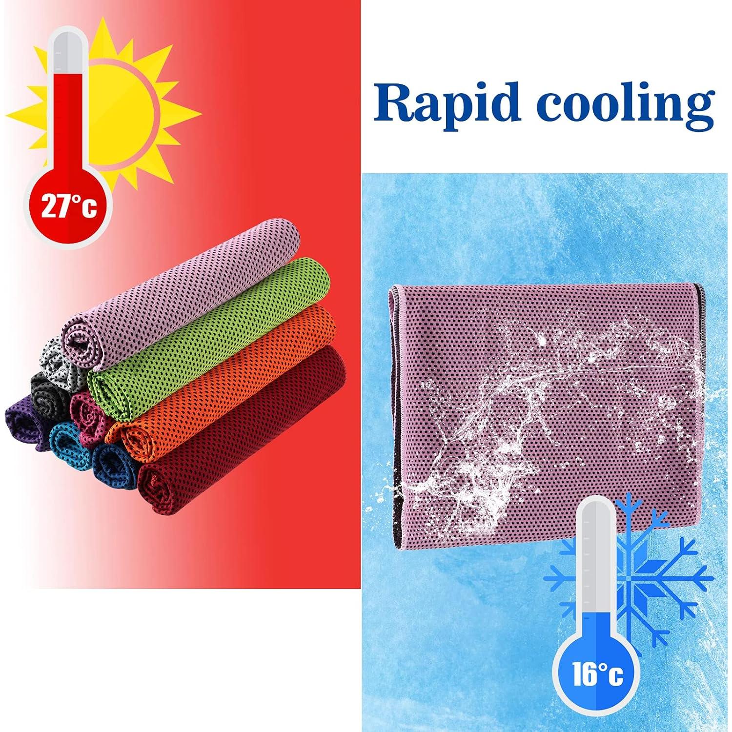 Toalla de Enfriamiento BBTO Microfibra 81.3x30.5 cm Multiusos