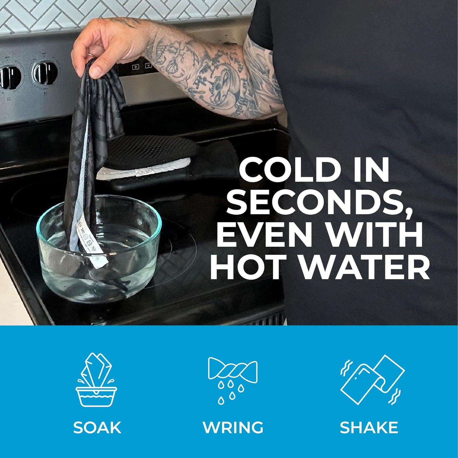 Toalla de Enfriamiento SHAKEitCOOL Grande Cielo de Alaska