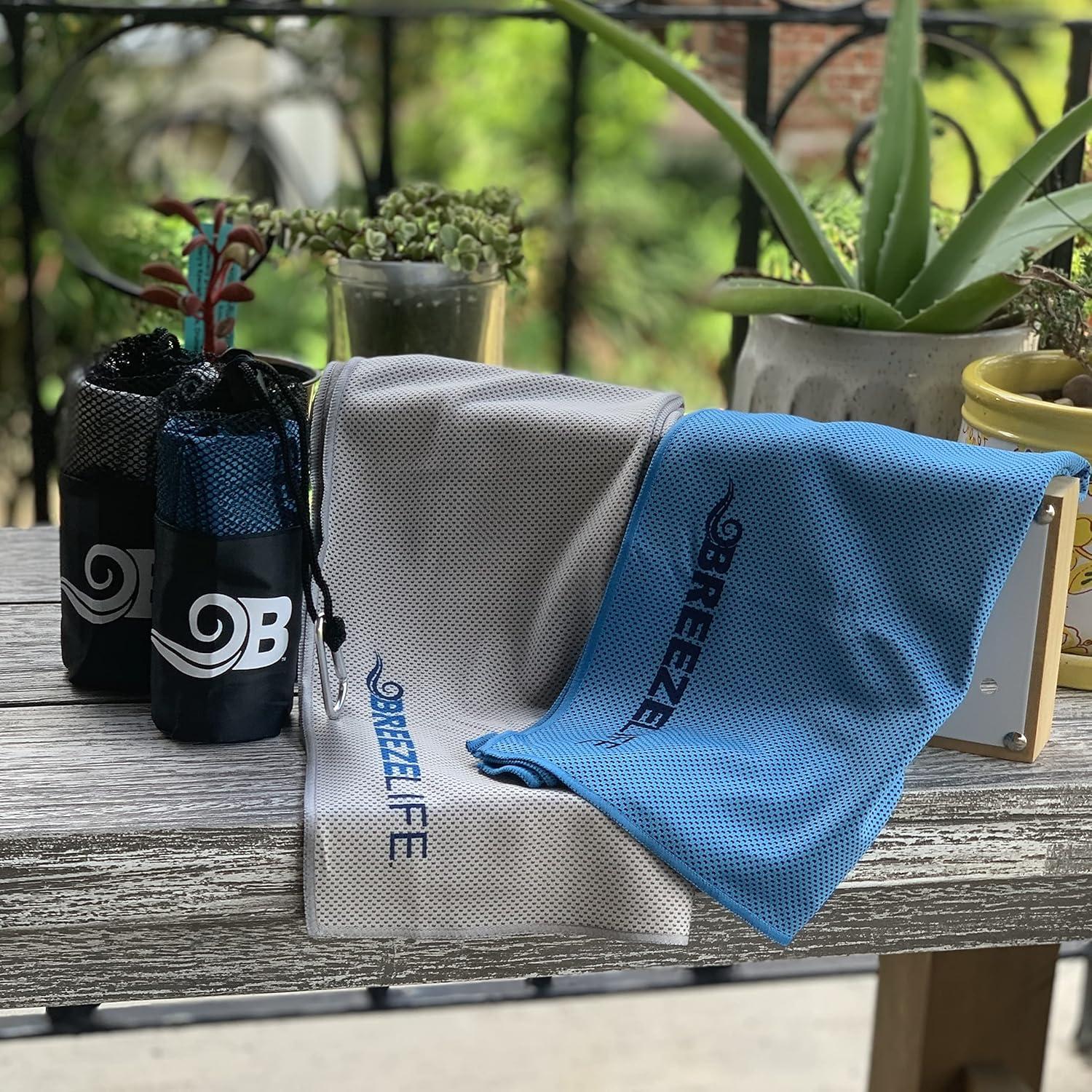 Toallas Refrigerantes Breeze Life Cool Wrap - Paquete de 2