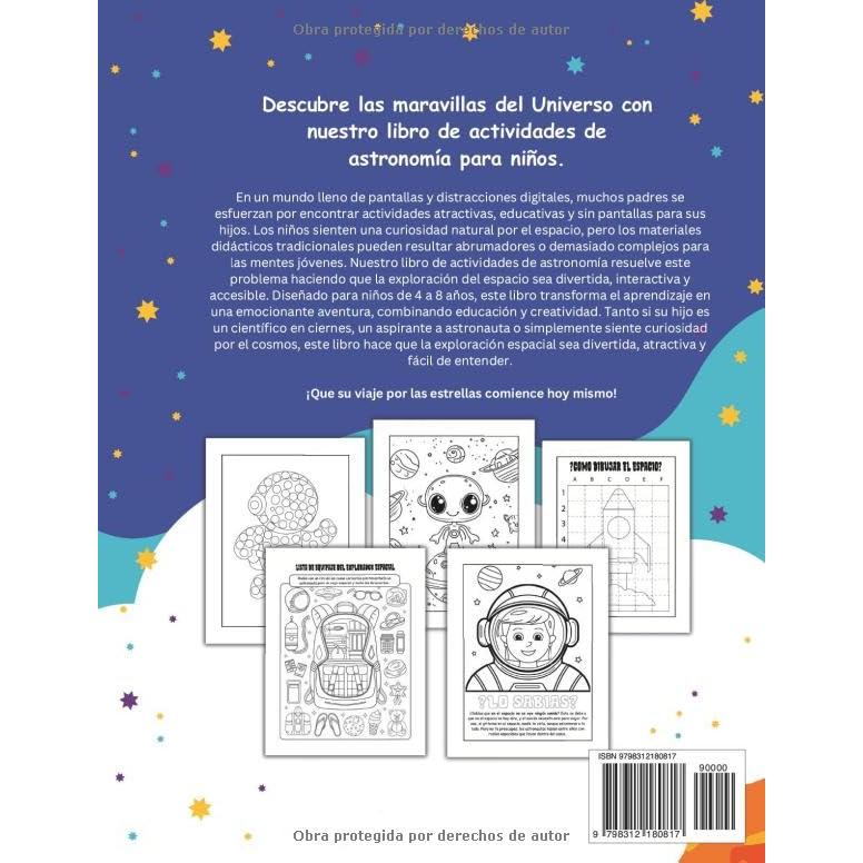 El Espacio Y Los Planetas Para Niños: Explora el Sistema Solar con divertidos Astronautas, Llanetas y Cohetes. (Spanish Edition)