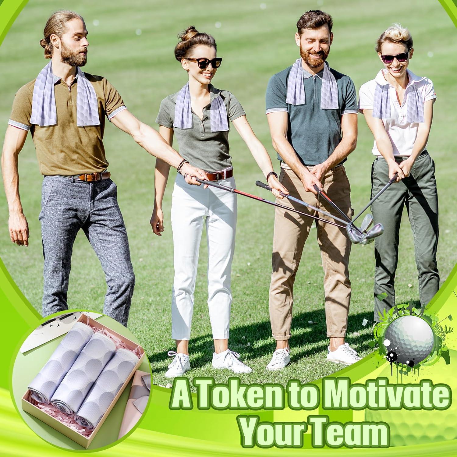 Toallas de Enfriamiento Peryiter 12 Cuentas Microfibra Golf 76.2x22.9cm