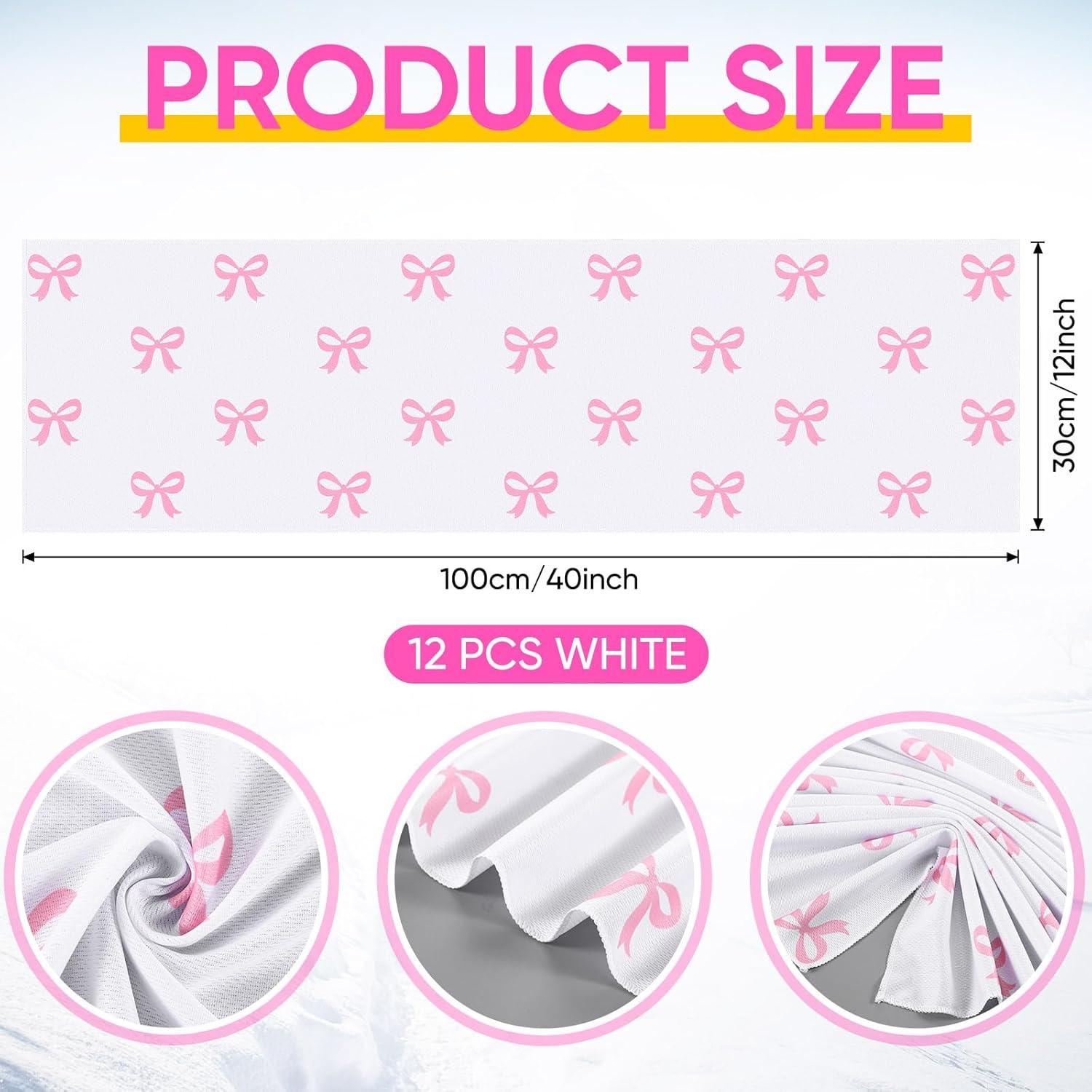 Toallas de Enfriamiento Peryiter 12 Unidades 101.6x30.5cm Microfibra